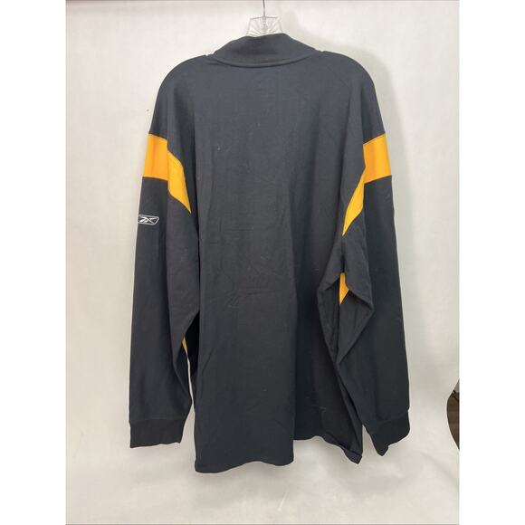 VTG NFL Pittsburgh Steelers Mock Turtle Neck Shirt Mens 3xl Long Sleeve - Picture 6 of 9